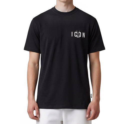 T-Shirt e Polo Uomo ICON IUT045 NERO