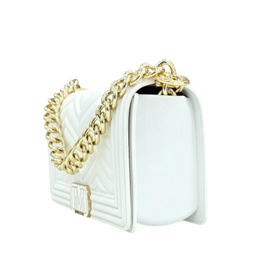 FLAT WAVE S MILK LIGHT GOLD - BORSA - MARC ELLIS