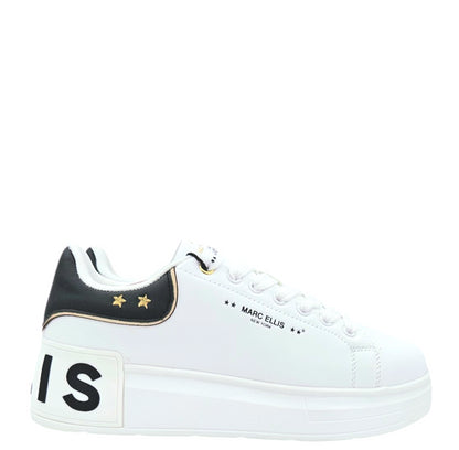SINTRA6001 FW25 B WHI BLK GOLD - Scarpe - MARC ELLIS
