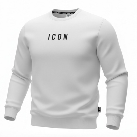 IUF002 BIANCO - Felpe - ICON