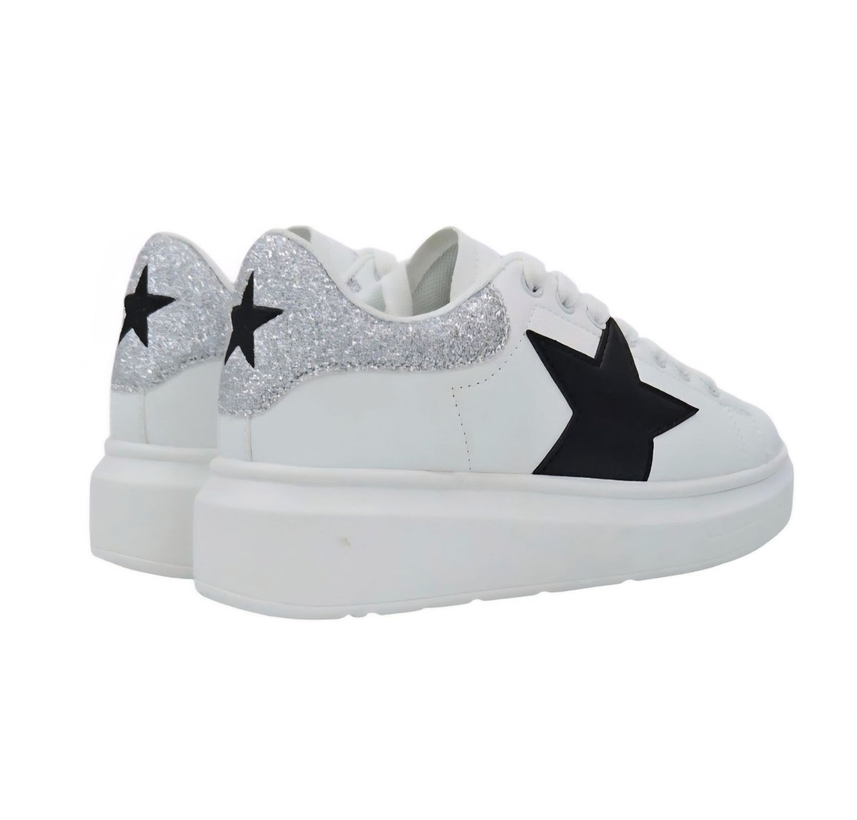 SNEAKERS DONNA SHOPART SASF262004 SILVER MOD.KIM