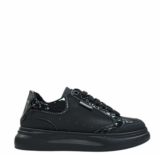 BERLINO GOMMATO VERNICE NERO - Scarpe - F09