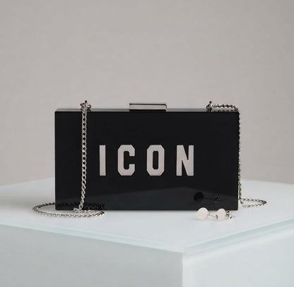 POCHETTE  ICON ICBS39A01 BEAT BLACK