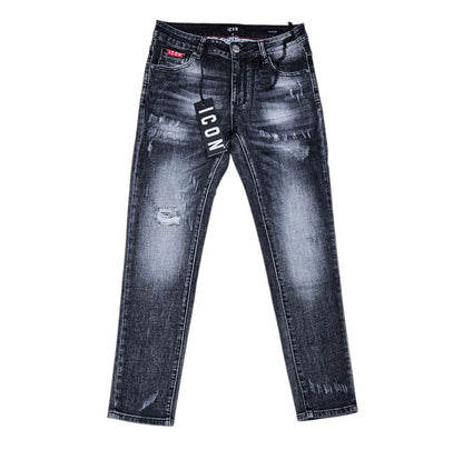 ICUF2W6D006 JEANS UOMO NERO - JEANS - ICON