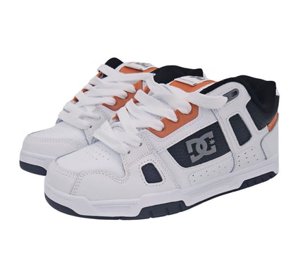 SNEAKERS UOMO DCSHOECOUSA STAG 320188 WHITE BLACK