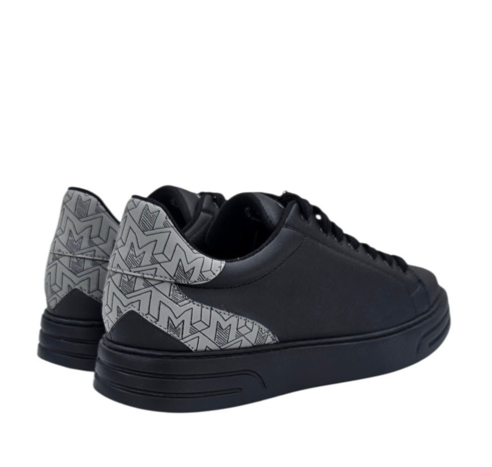 577 ERIK NERO GOMMATO GRIGIO BIO NERO - Scarpe - Brian Mills