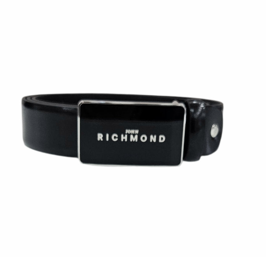 JR C85 BELT BLACK - CINTURA - John Richmond