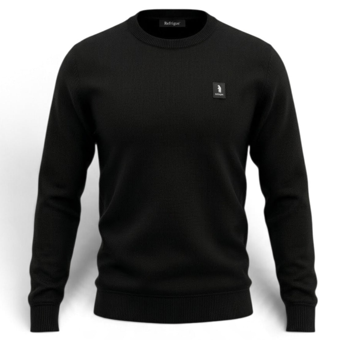 MAGLIA Uomo Refrigue R4050M262 CREWNECK ICON BLACK