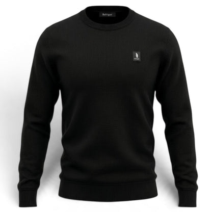 MAGLIA Uomo Refrigue R4050M262 CREWNECK ICON BLACK
