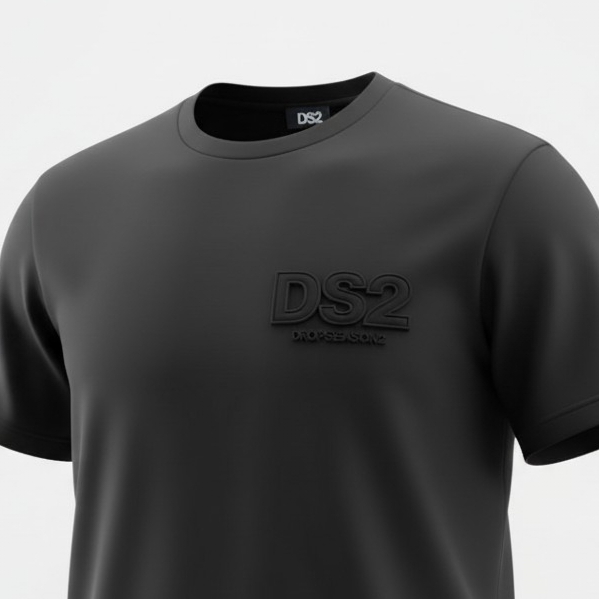 SS26205 NERO - T-Shirt e Polo - DROPSEASON2