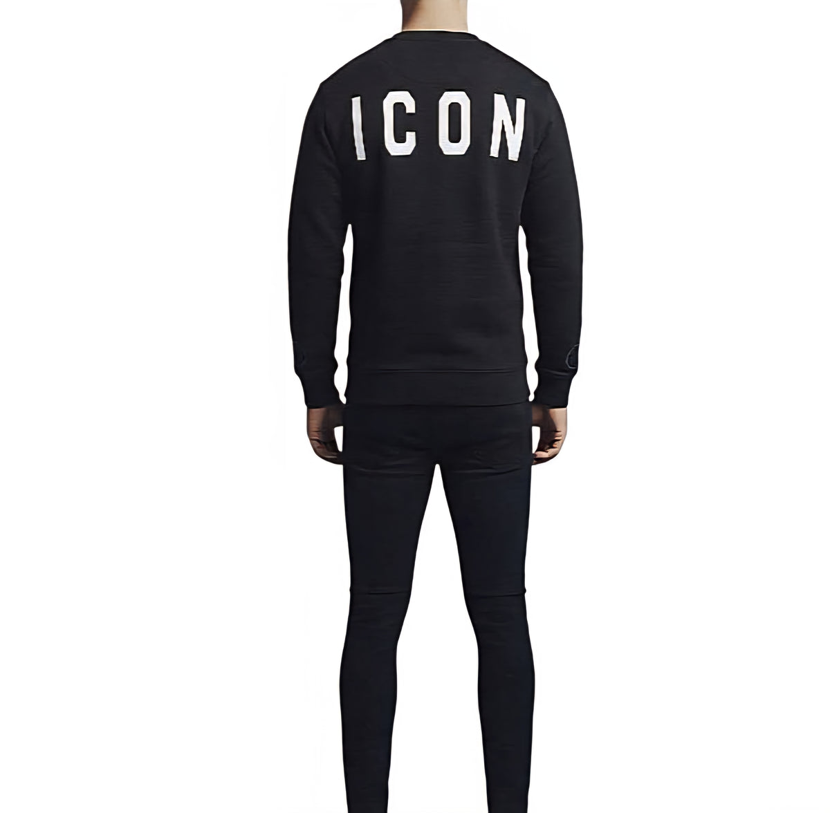 FELPA Uomo ICON IUF002C NERO