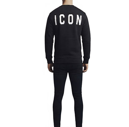 FELPA Uomo ICON IUF002C NERO