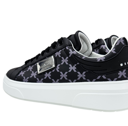 31019 C ACTION LEATHER BLACK - Scarpe - John Richmond