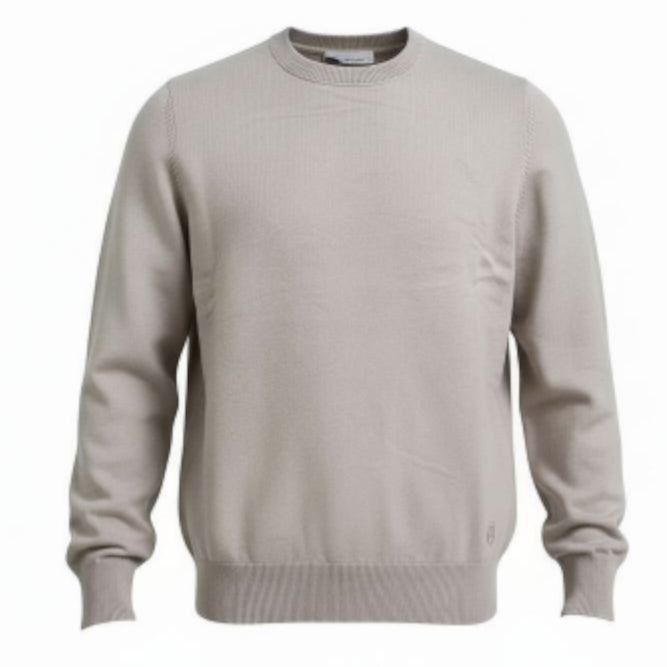 BASIC ROUND BEIGE - MAGLIA - BUGER