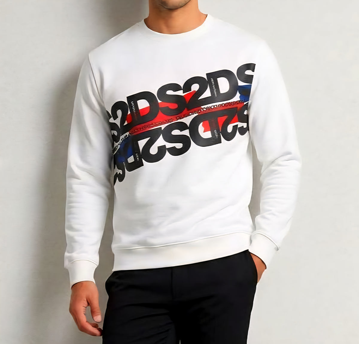 Felpe Uomo DROPSEASON2 F62A377 BIANCO