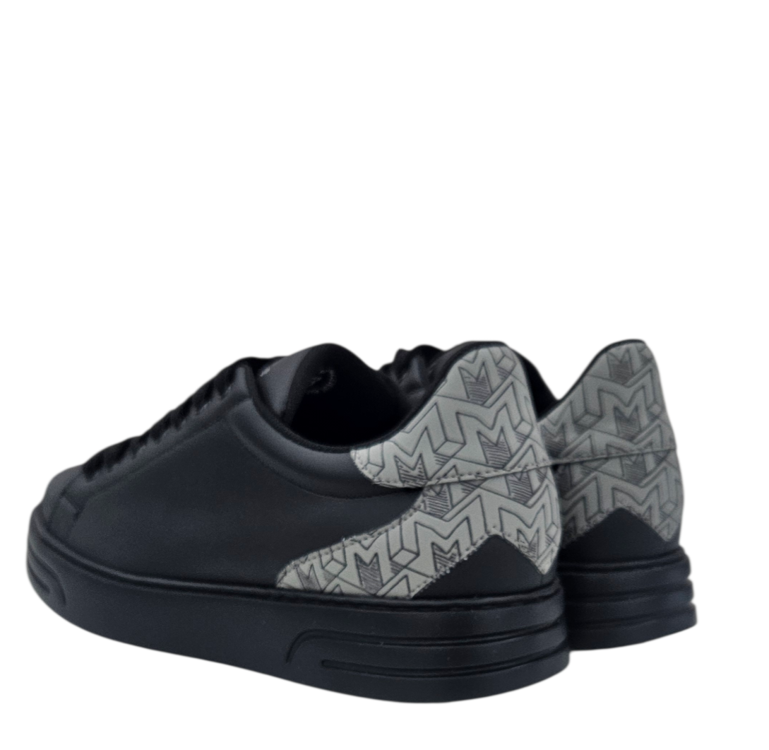 577 ERIK NERO GOMMATO GRIGIO BIO NERO - Scarpe - Brian Mills