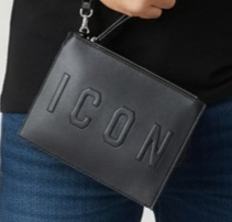 ICBU04A07 NERO - POCHETTE - ICON