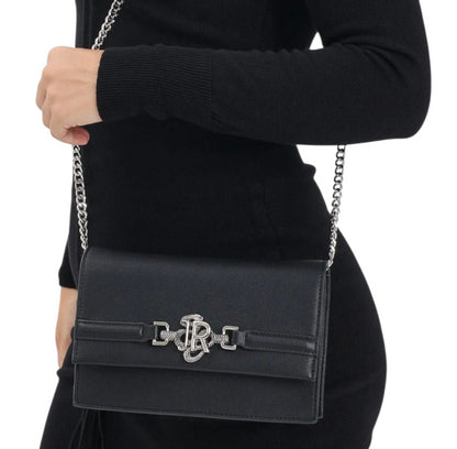 SHOULDER BAG RWA25347BO 9L BLACK SILVER - ZAINO - John Richmond