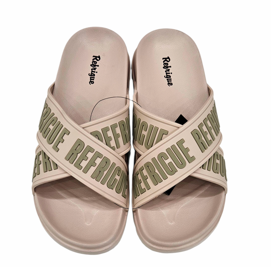 ARON BEIGE - PANTOFOLE - Refrigue