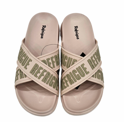 ARON BEIGE - PANTOFOLE - Refrigue