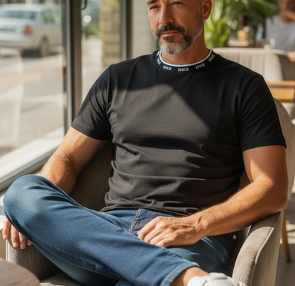 SS26300 NERO - T-Shirt e Polo - DROPSEASON2