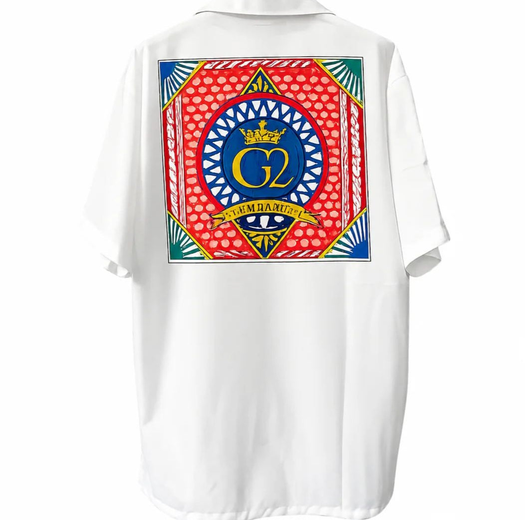 ROYALS BIANCO - CAMICIA - G2 FIRENZE