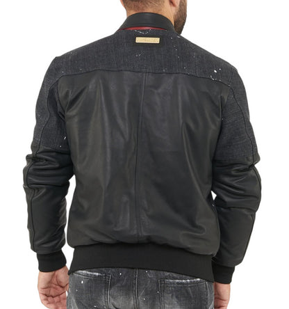 DENIMMATO NERO - GIUBBINO - Artik