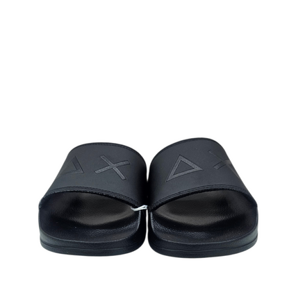 X36110 SLIPPERS LOGO 11 NERO - PANTOFOLA - SUN 68