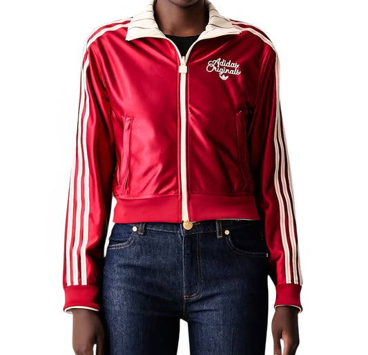 Felpe Donna adidas KT1850 REVER ROSSO