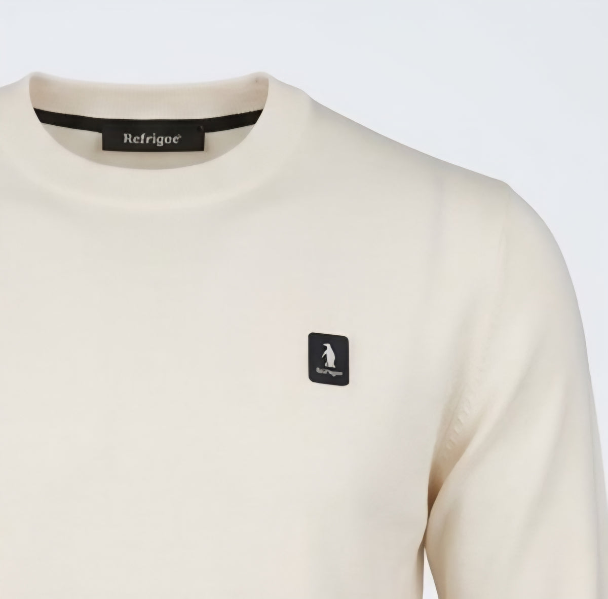 MAGLIA Uomo Refrigue R4050M262 CREWNECK ICON BUTTER
