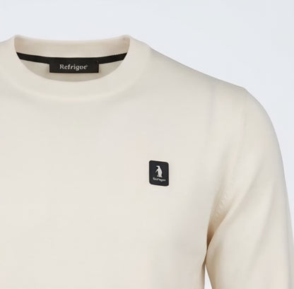 MAGLIA Uomo Refrigue R4050M262 CREWNECK ICON BUTTER