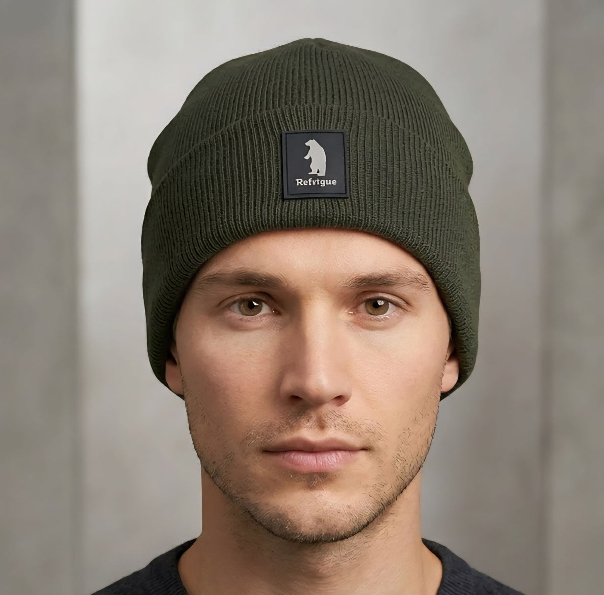 Cappelli Uomo Refrigue R8511U262 BEANIE ICON MILITARY