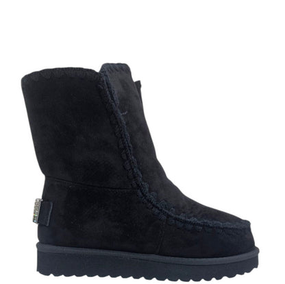 IC04412SD NERO CAMOSCIO - Scarpe - ICON