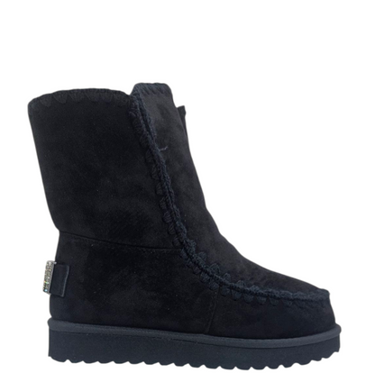 IC04412SD NERO CAMOSCIO - Scarpe - ICON