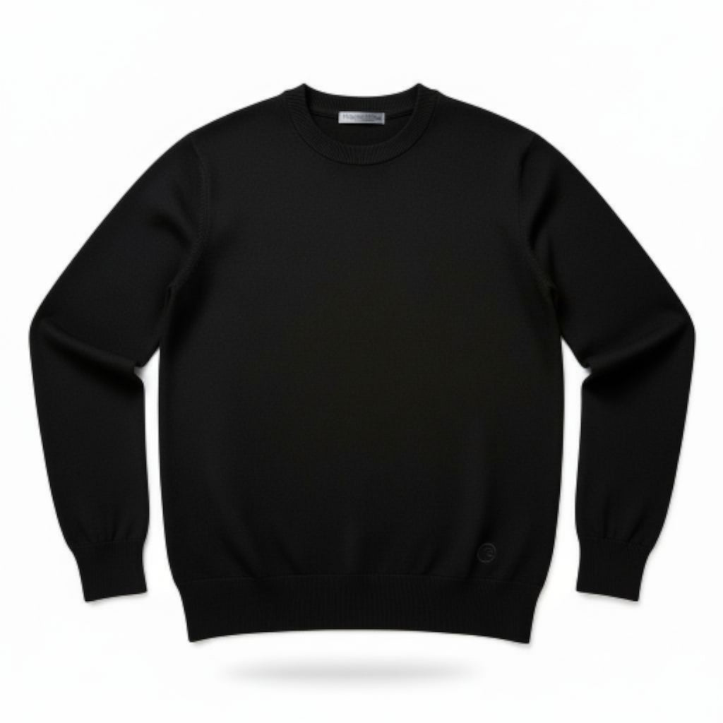 BASIC ROUND NERO - MAGLIA - BUGER