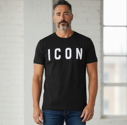 IUT001 NERO - T-Shirt e Polo - ICON