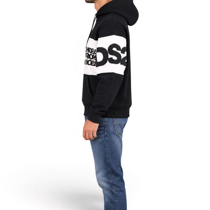Felpe Uomo DROPSEASON2 F62A368 BIANCO NERO