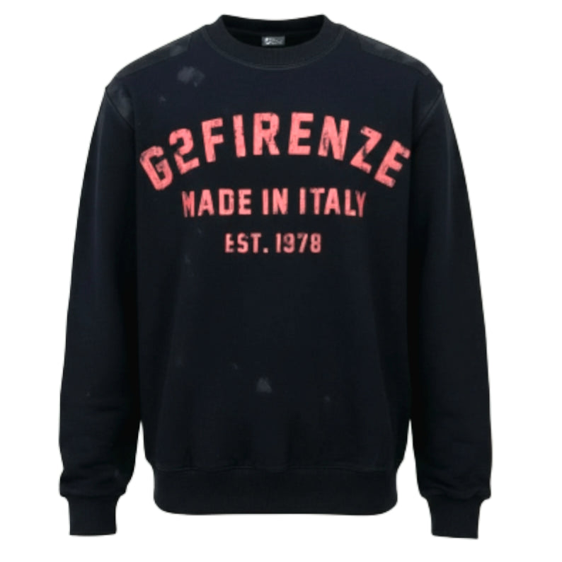 PAINT 91 REGULAR NERO - Felpe - G2 FIRENZE