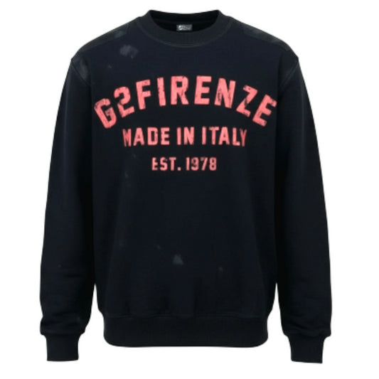 PAINT 91 REGULAR NERO - Felpe - G2 FIRENZE