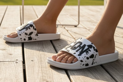 IC04765SU BIANCO - PANTOFOLA - ICON