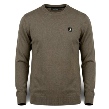 MAGLIA Uomo Refrigue R4050M262 CREWNECK ICON BROWN