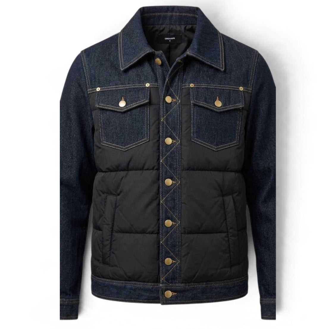GIUBBINI UNISEX SOLDIER GIUBBINO JEANS NERO