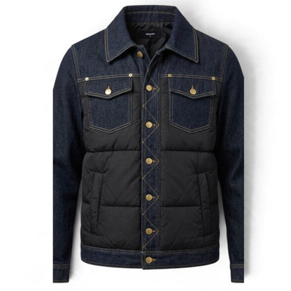 GIUBBINI UNISEX SOLDIER GIUBBINO JEANS NERO
