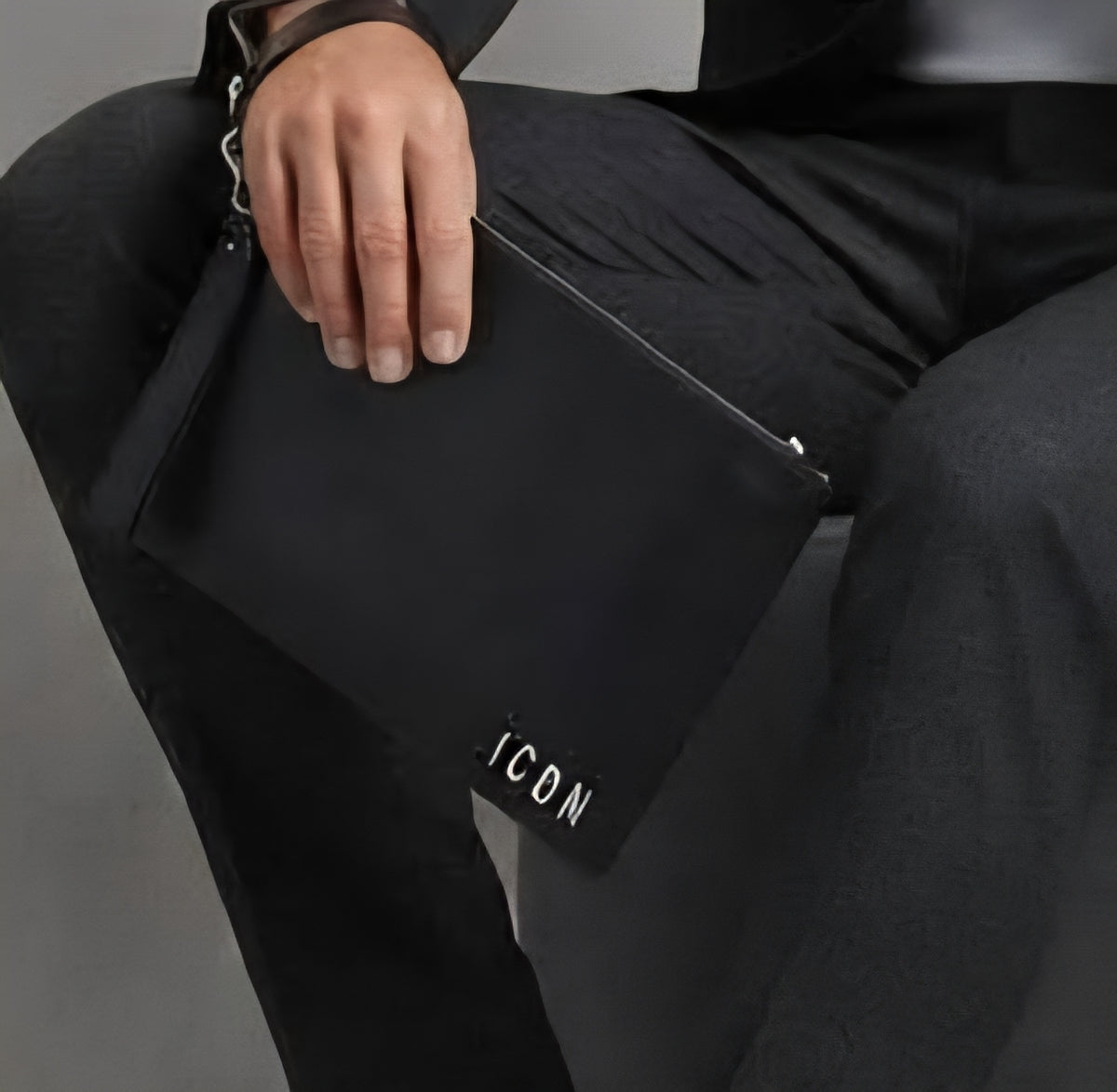 POCHETTE Uomo ICON ICBU16A07 NIKO NERO