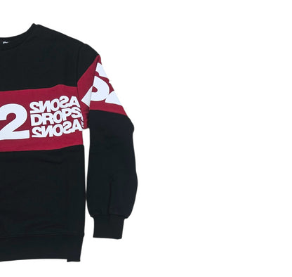 FW25215  NERO ROSSO - TUTA - DROPSEASON2