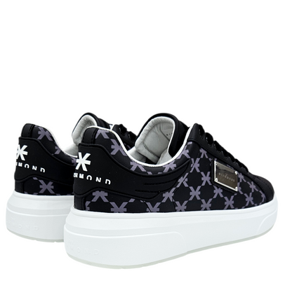 31019 C ACTION LEATHER BLACK - Scarpe - John Richmond