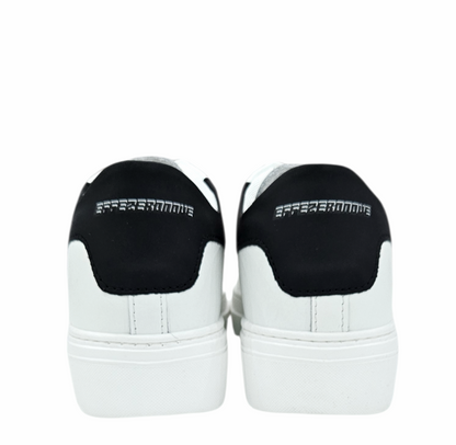 600BAYL VITELLO GOMMATO BIANCO NERO - Scarpe - F09