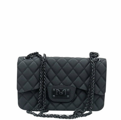FLAT FALCON S SHOULDER BAG BLACK BLACK - BORSA - MARC ELLIS