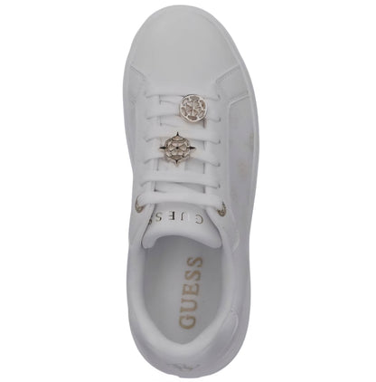 SNEAKERS DONNA GUESS FLFDUEELE12 WHITE