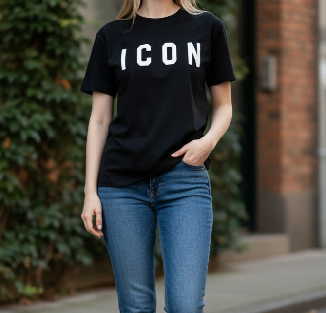 IDT001 NERO - SHIRT - ICON